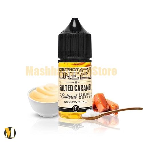 Five Pawns District One21 - Salted Caramel salt nic (1)