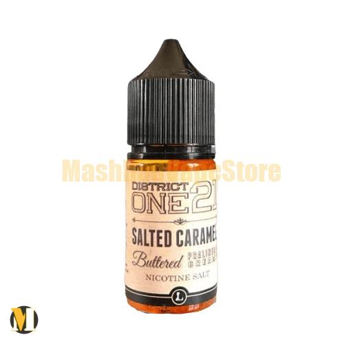Five Pawns District One21 - Salted Caramel salt nic